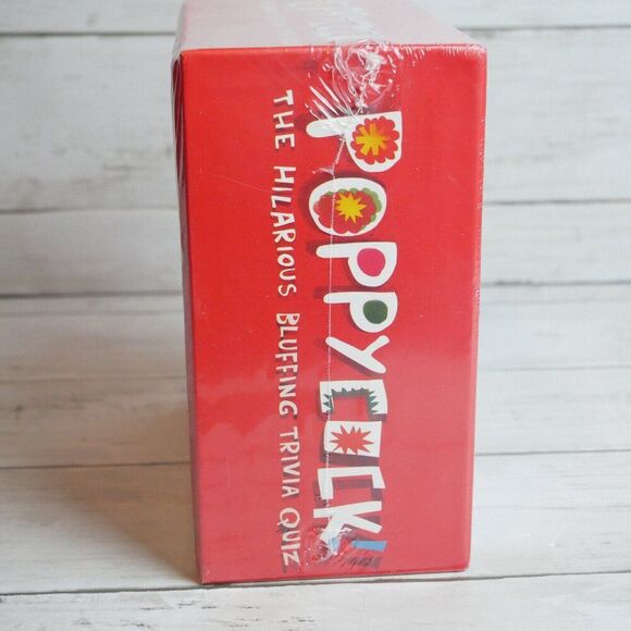 Poppycock: The Hilarious Bluffing Trivia Quiz Game Clarendon Games NEW SEALED - Picture 2 of 5